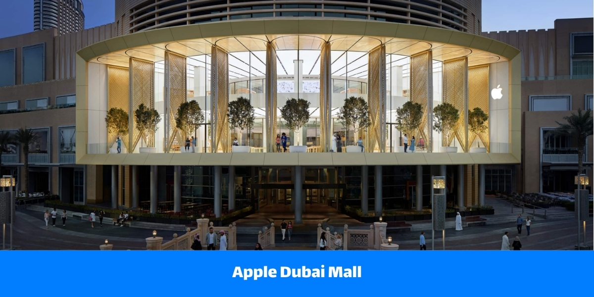 Apple Dubai Mall در شهر دبی، امارات متحده عربی