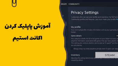 آموزش پاپلیک کردن اکانت استیم