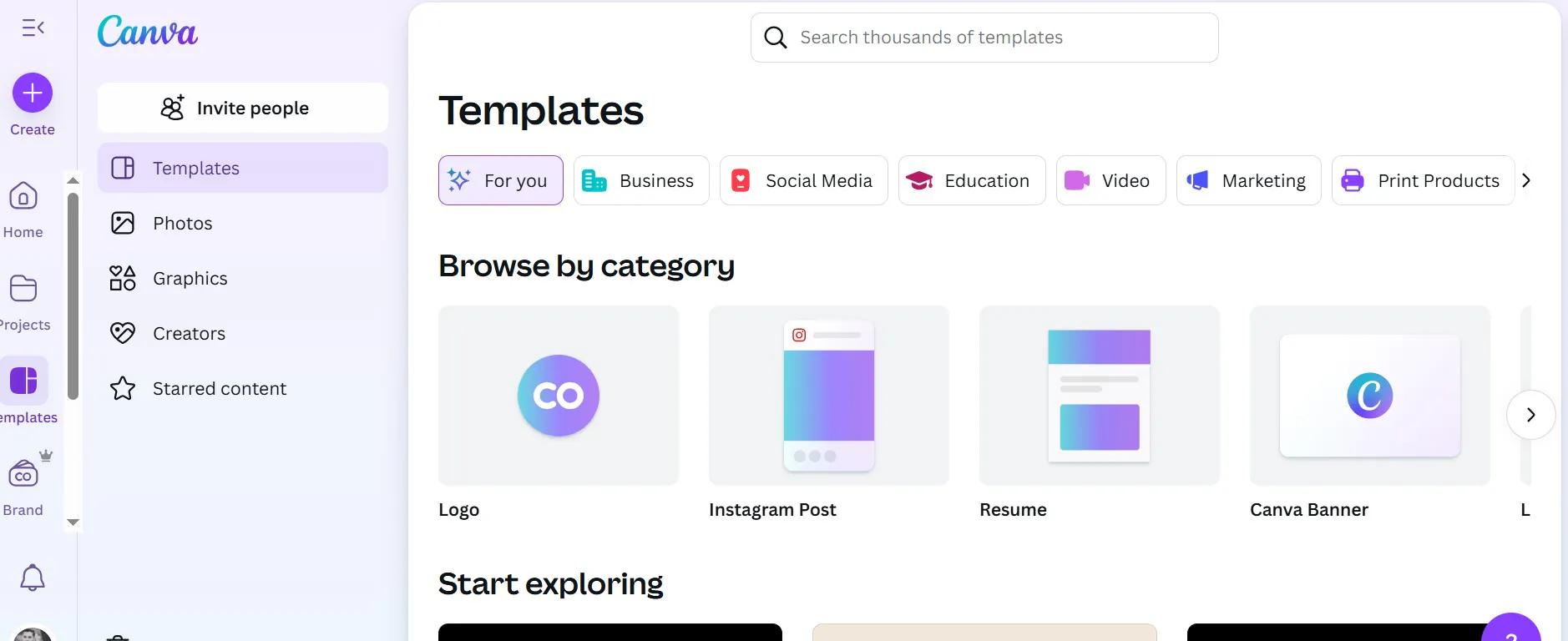 مراحل ساخت لوگو با برنامه Canva